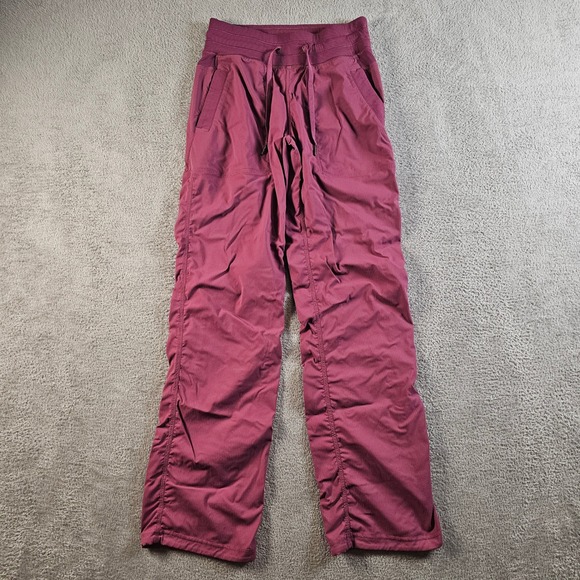 Lululemon Pants - Lululemon Beyond the Studio Pant Berry Burgundy Size 4 Mid Rise Joggers